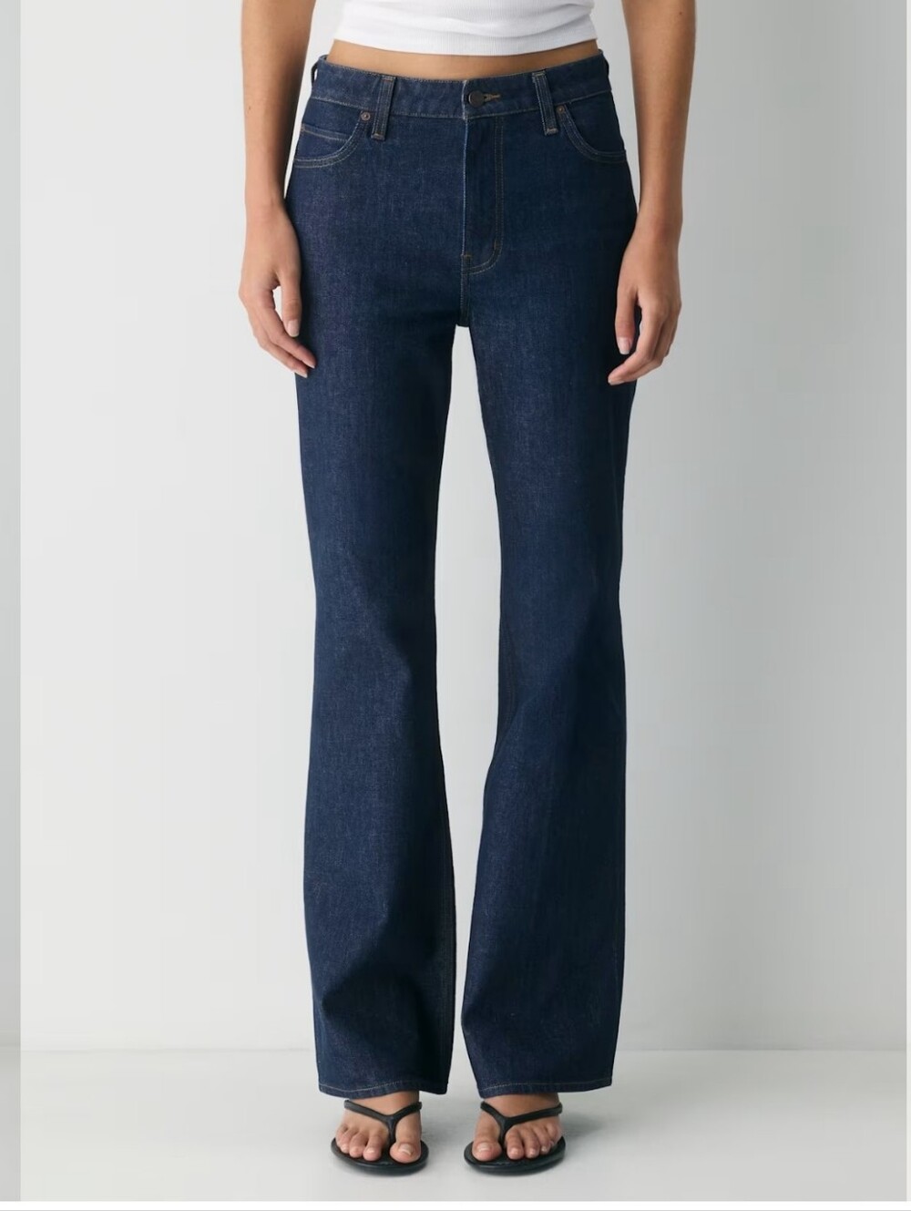 Denim Forum Jane High Rise Boot Jeans - Picture 2 of 7